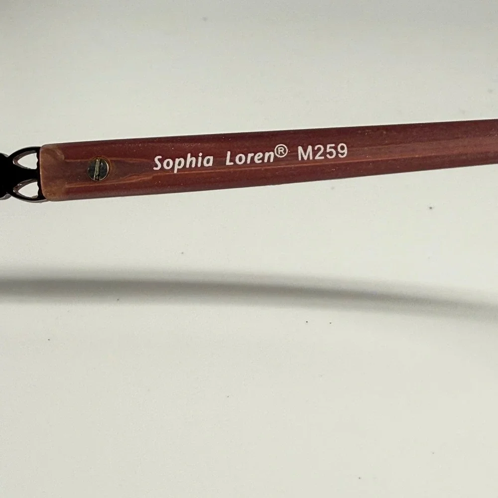 Sophia Loren Zyloware M259 Rose Gold Semi Rimless Oval Eyeglass Frames 54-18-135